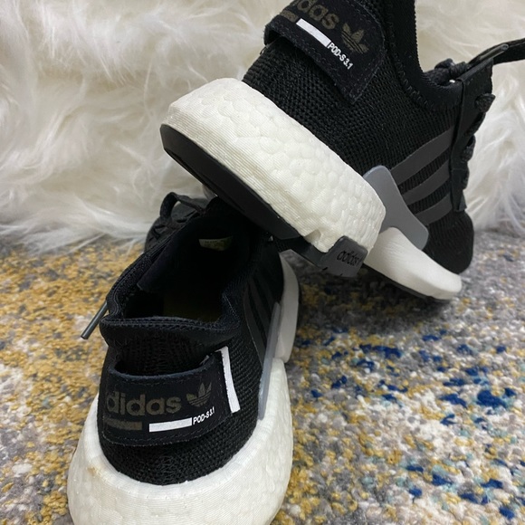 Black Adidas POD-S3.1 Athletic Shoes - Picture 4 of 8